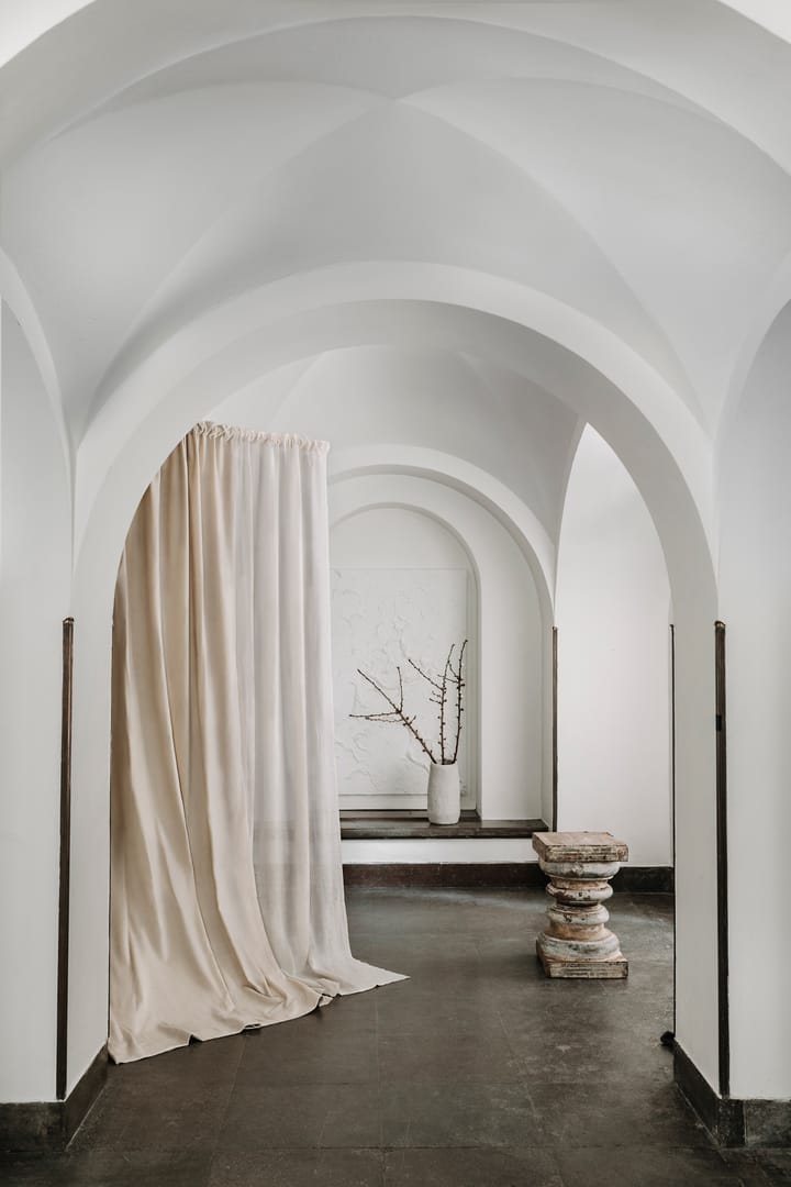 Intermezzo gordijn, Romig beige Linum