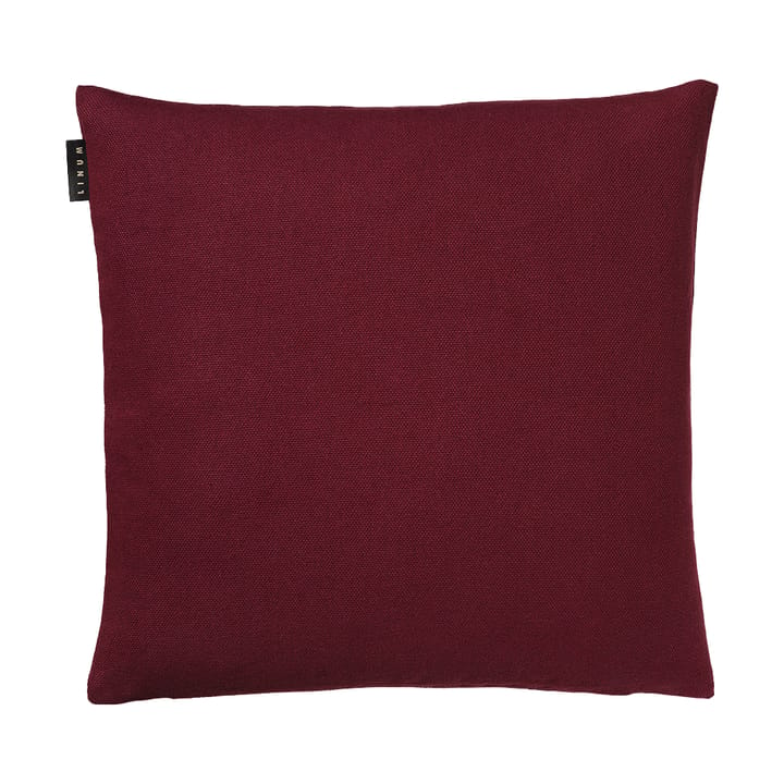 Pepper kussenhoes 50x50 cm - Bourgondisch rood - Linum