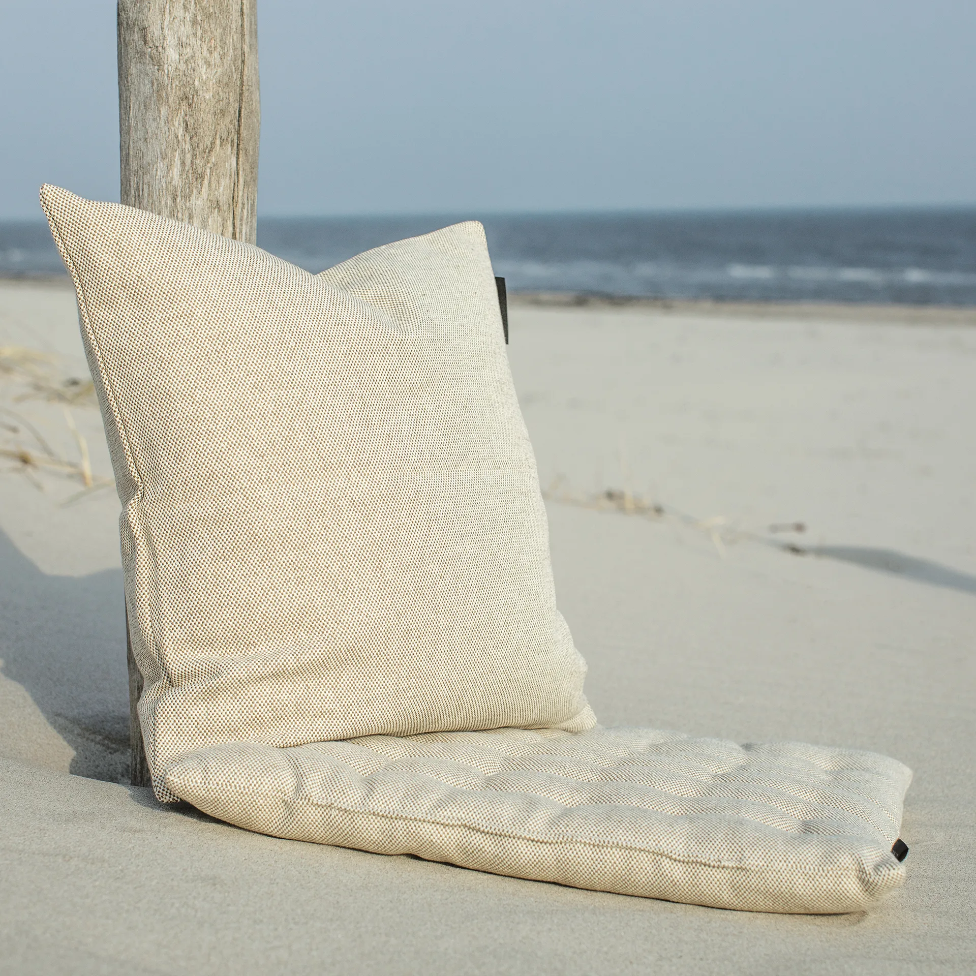 Pepper kussenhoes 50x50 cm, Bronsbruin Linum