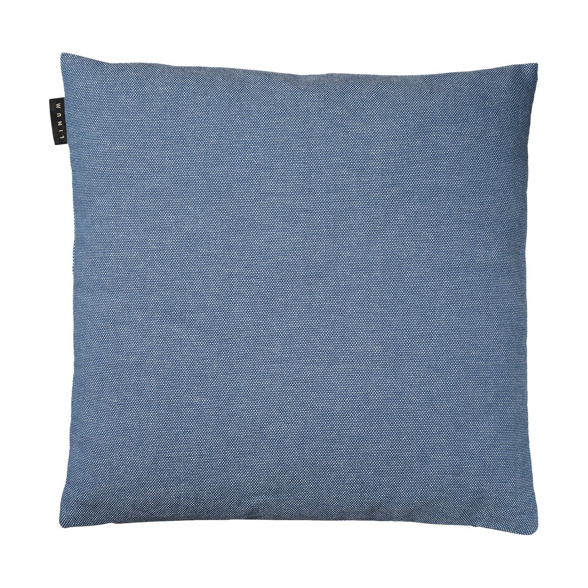 Linum Pepper kussenhoes 50x50 cm Diepe zeeblauw | Scandinavisch Interieur | Kussenhoezen | Blauw