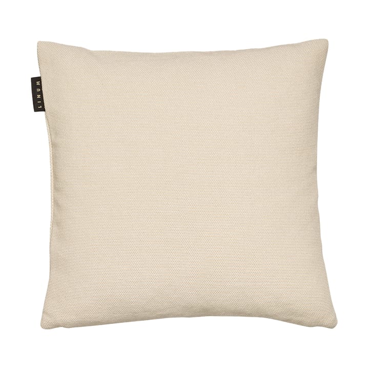 Pepper kussensloop 40x40 cm - Romig beige - Linum