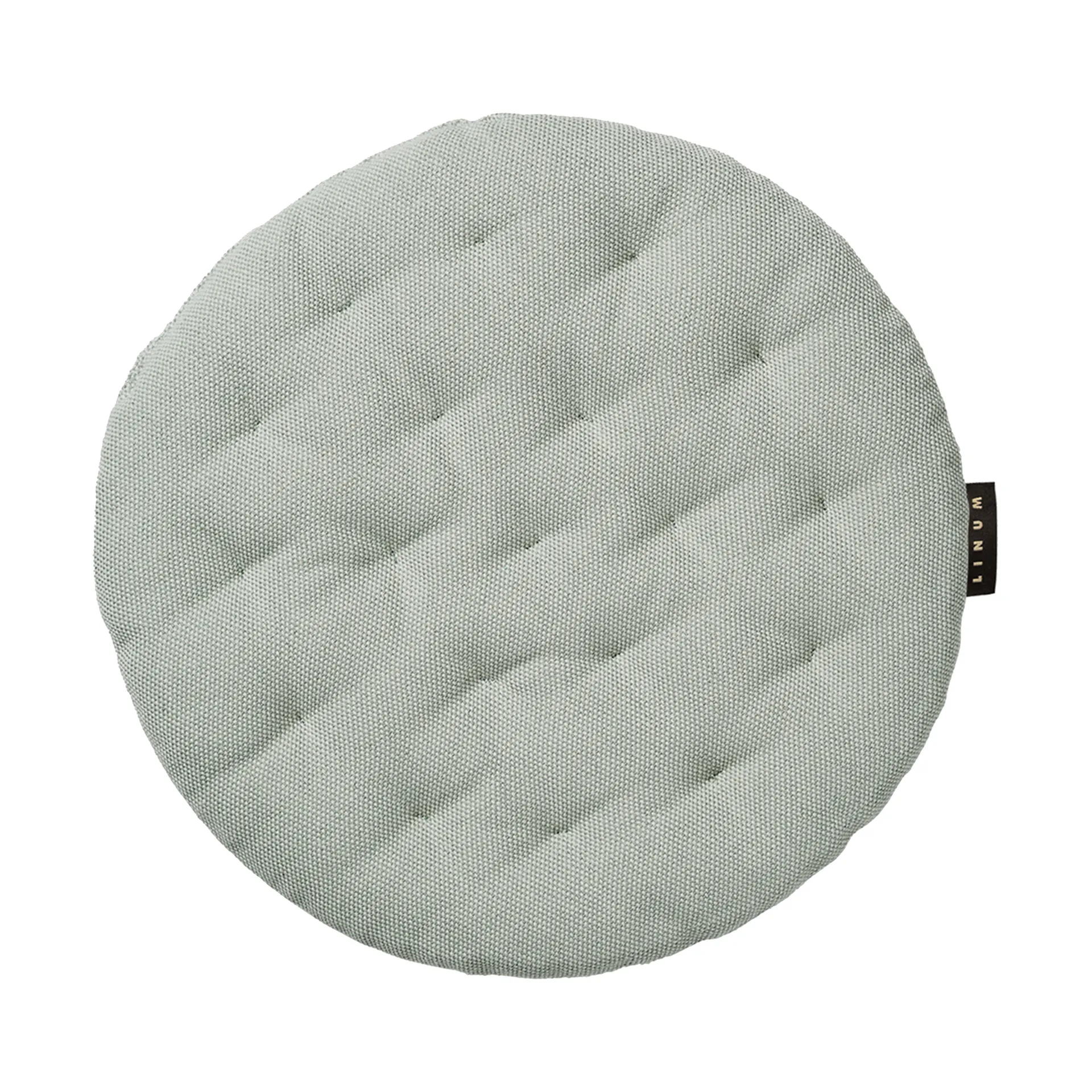 Pepper stoelkussen Ø37 cm, Licht ijs groen Linum