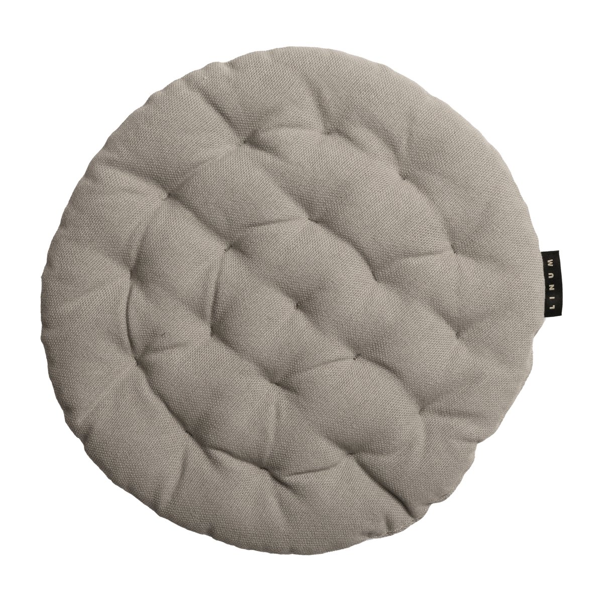 Linum Pepper stoelkussen o37 cm Lichtgrijs | Scandinavisch Interieur | Stoelkussens | Grijs