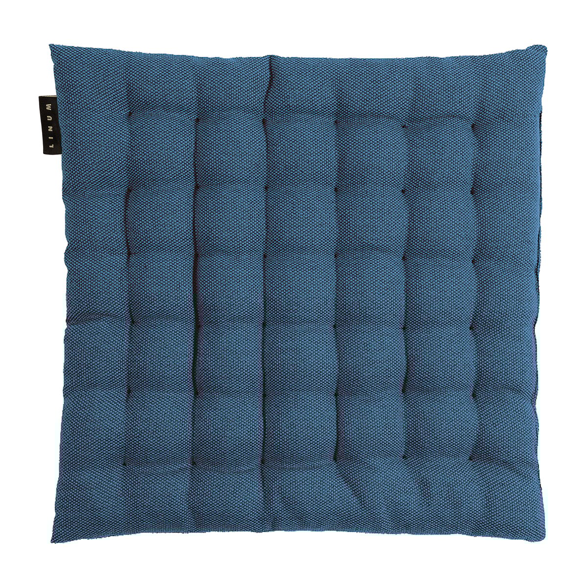 Linum Pepper stoelkussen 40x40 cm Indigoblauw | Scandinavisch Interieur | Stoelkussens | Blauw