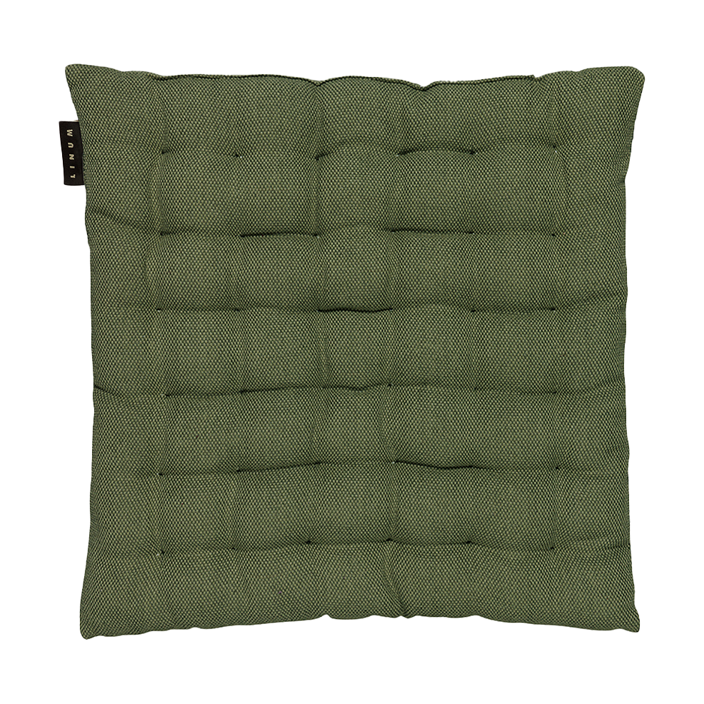 Linum Pepper stoelkussen 40x40 cm Olijfgroen | Scandinavisch Interieur | Stoelkussens | Groen