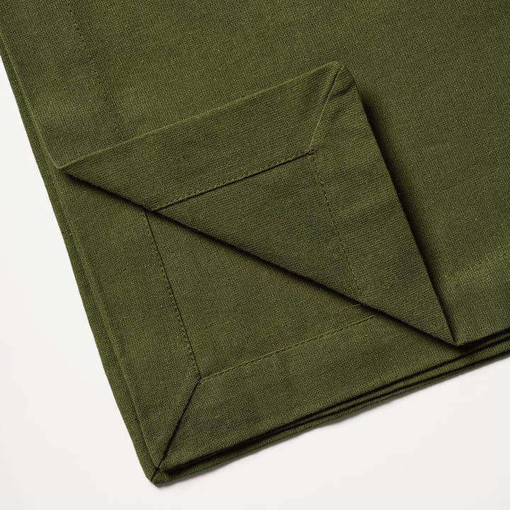 Robert servet 4-pack, Donker olijfgroen Linum
