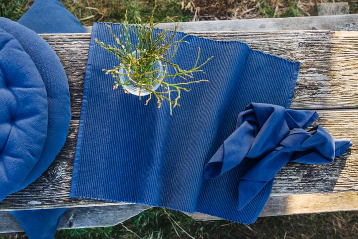 Robert servet 4-pack, Indigoblauw Linum