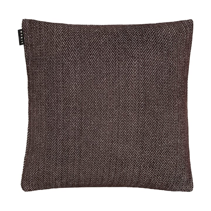 Shepard kussensloop 50x50 cm - Donkerbruin - Linum