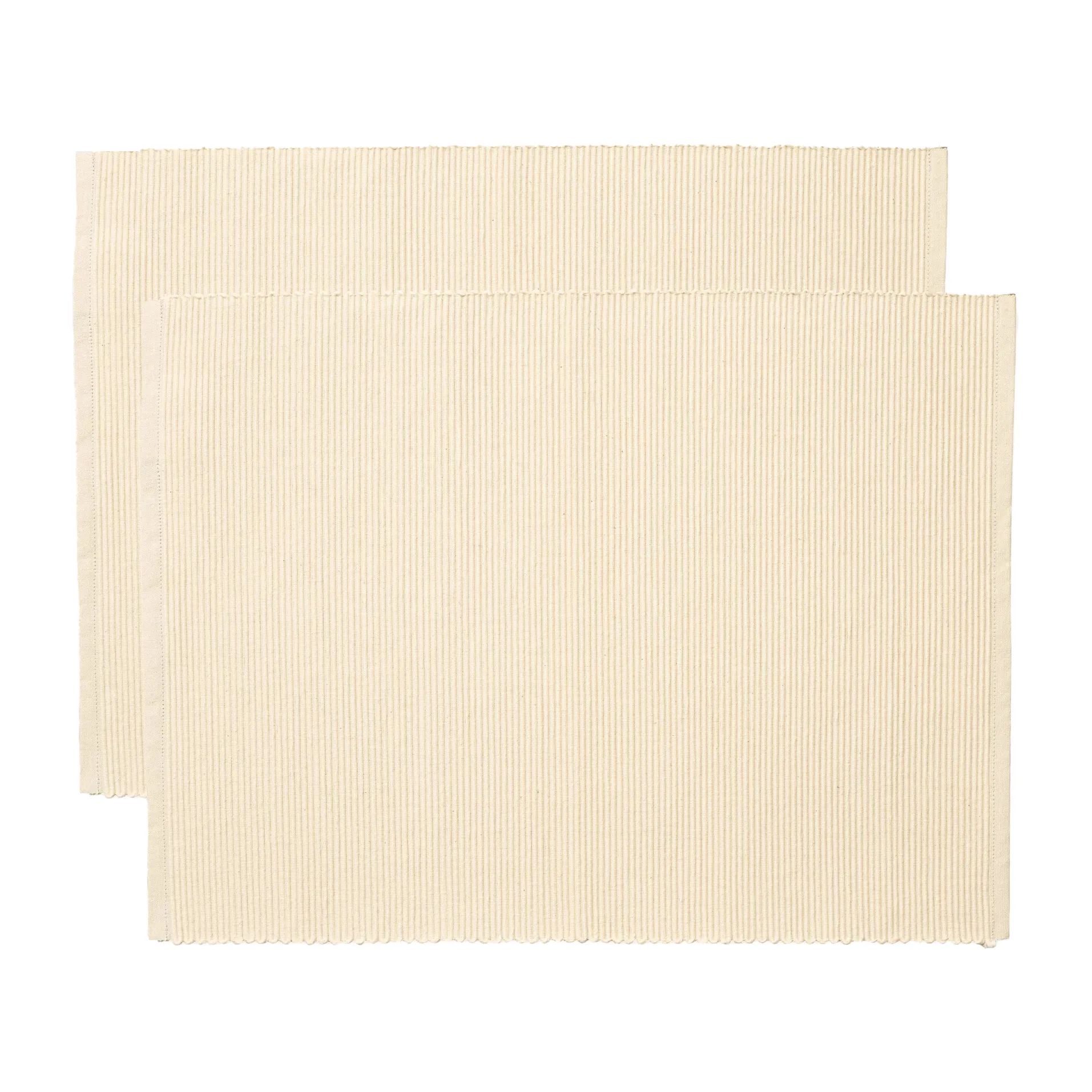Uni placemat 35x46 cm 2-pack, Crèmebeige Linum