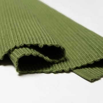 Uni placemat 35x46 cm 2-pack - Mosgroen - Linum