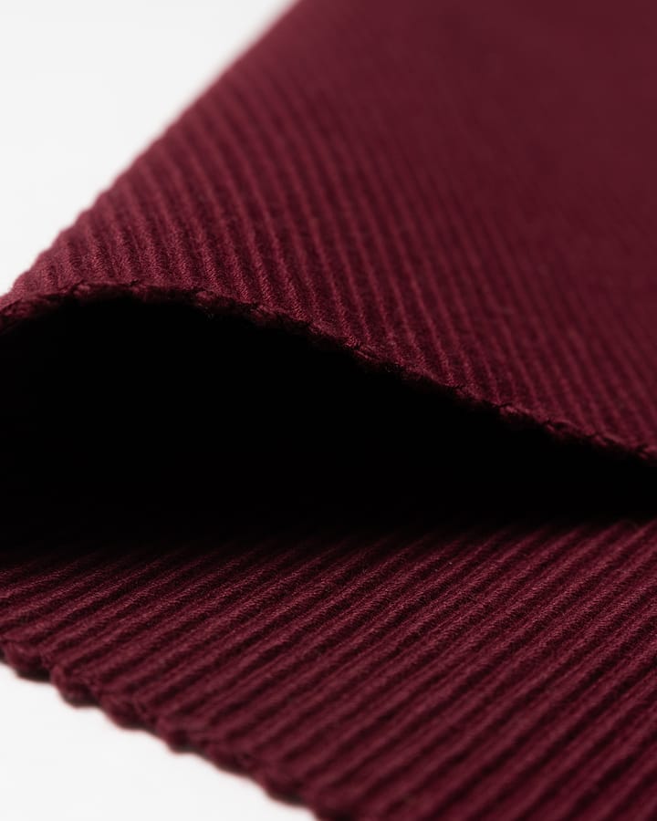 Uni placemat 35x46 cm 4-pack, Bourgondisch rood Linum