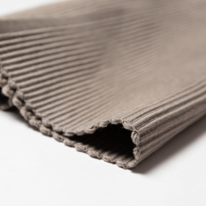 Uni placemat 35x46 cm 4-pack, Bruin grijs Linum
