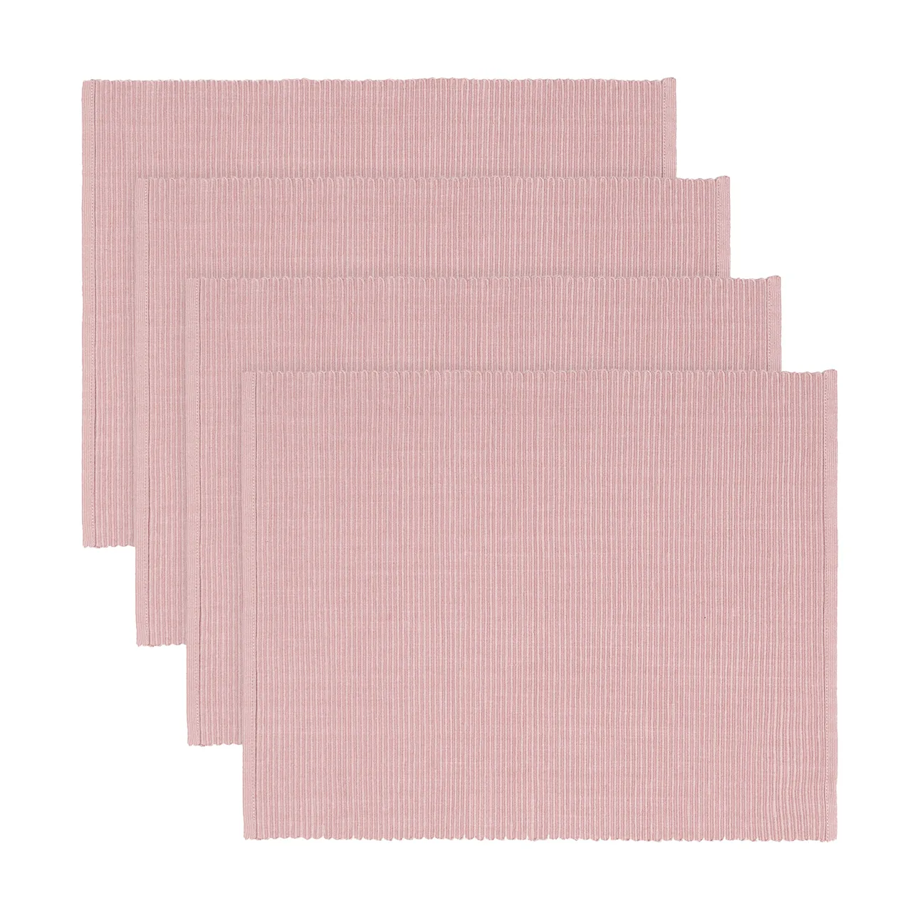 Uni placemat 35x46 cm 4-pack, Oud roze Linum