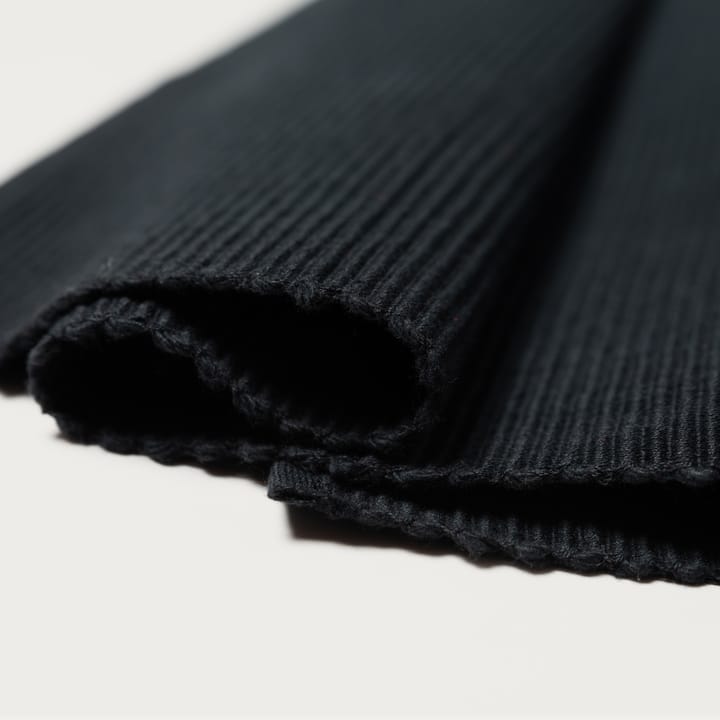 Uni placemat 35x46 cm 4-pack, Zwart Linum