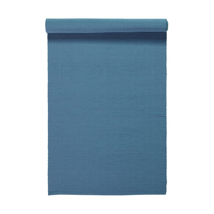 Uni tafelloper 45x150 cm - Diep zeeblauw - Linum