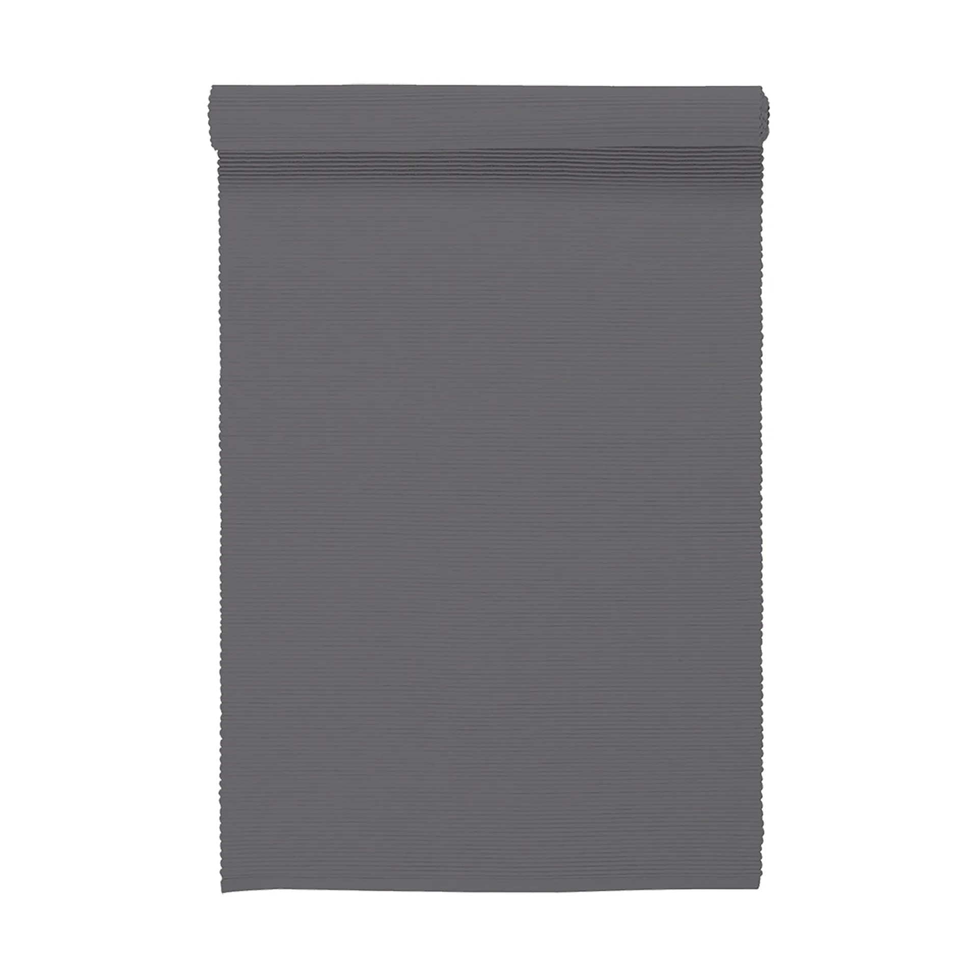 Uni tafelloper 45x150 cm, Granietgrijs Linum