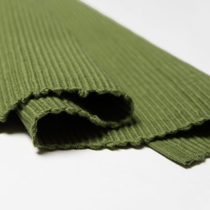 Uni tafelloper 45x150 cm, Mosgroen Linum
