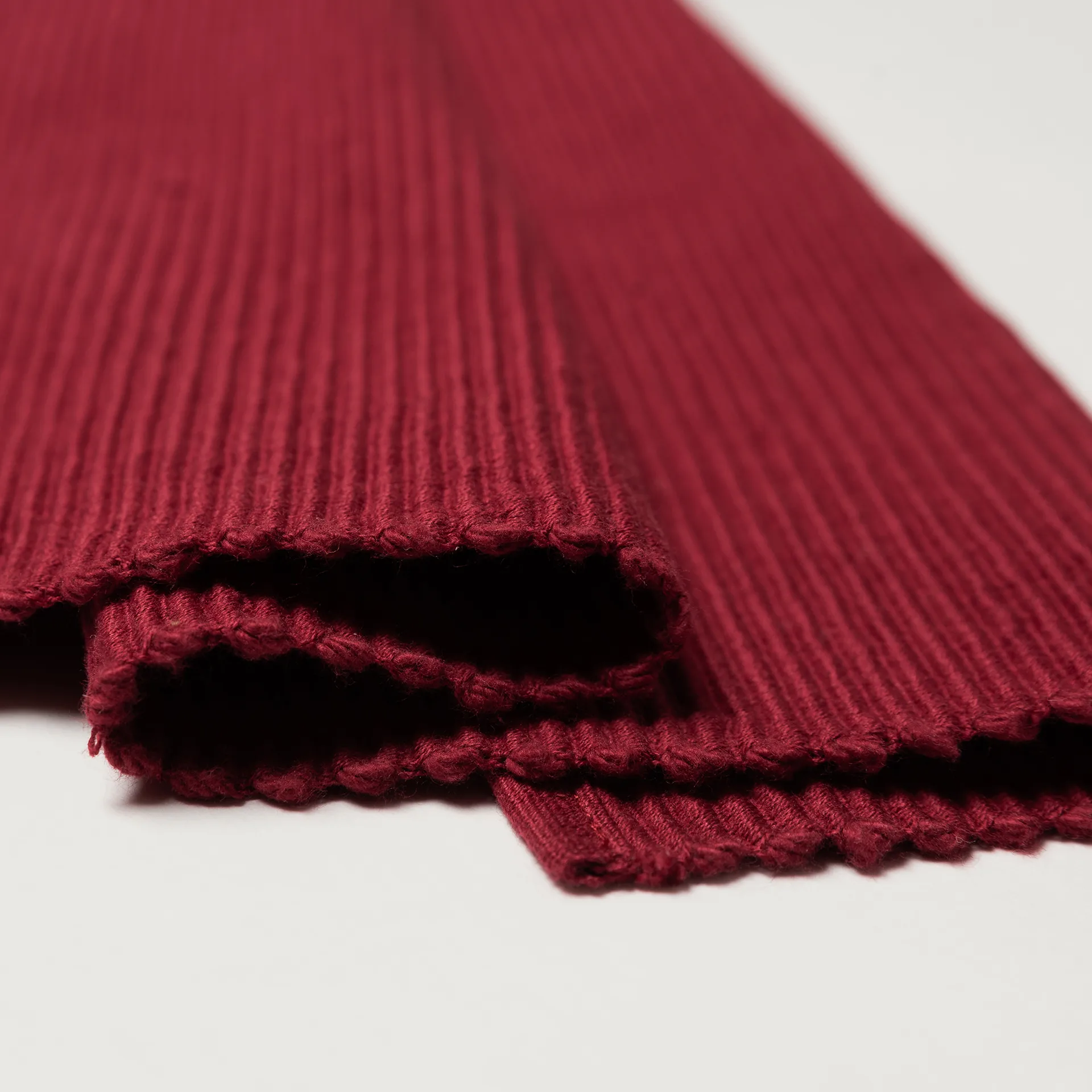 Uni tafelloper 45x150 cm, Rood Linum