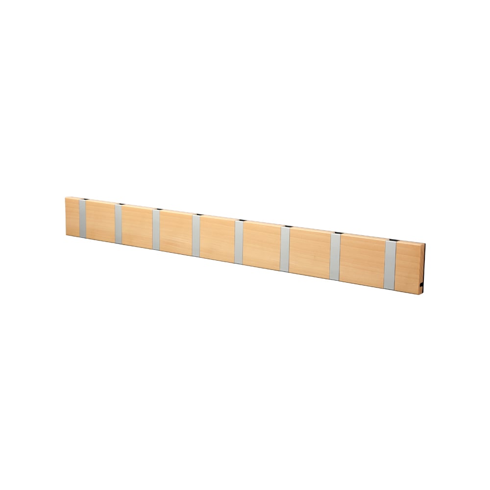 LoCa Knax Kapstok 8 haken berkenhout | Scandinavisch Interieur | Kapstokken & hangrekken | Beige