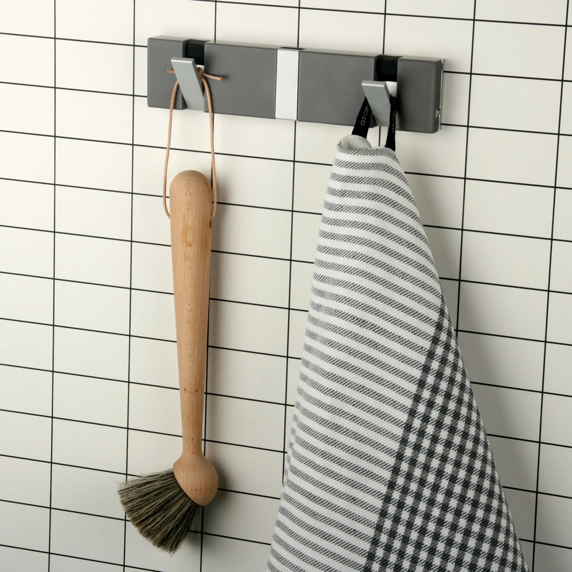 Loca Knax hanger 20 cm composiet, grijs LoCa