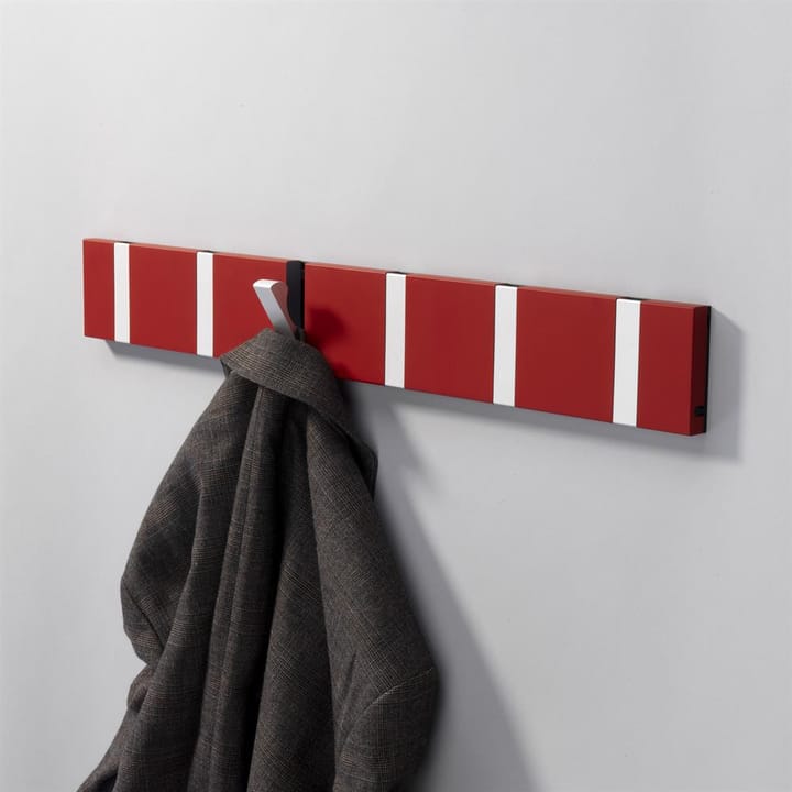 Loca Knax kledinghanger 80 cm - rood-grijs - LoCa