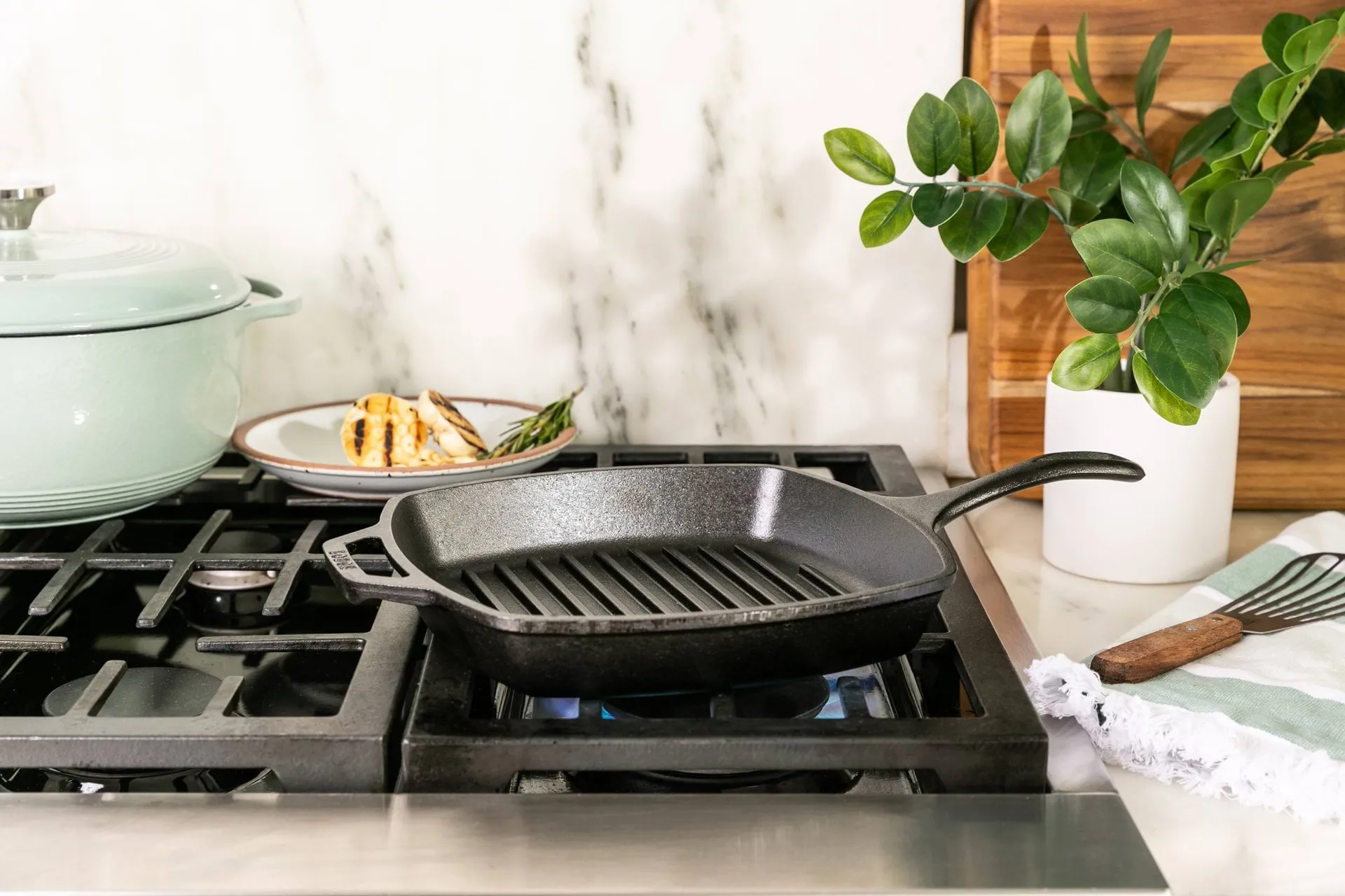 Classic collection grillpan, vierkant Lodge