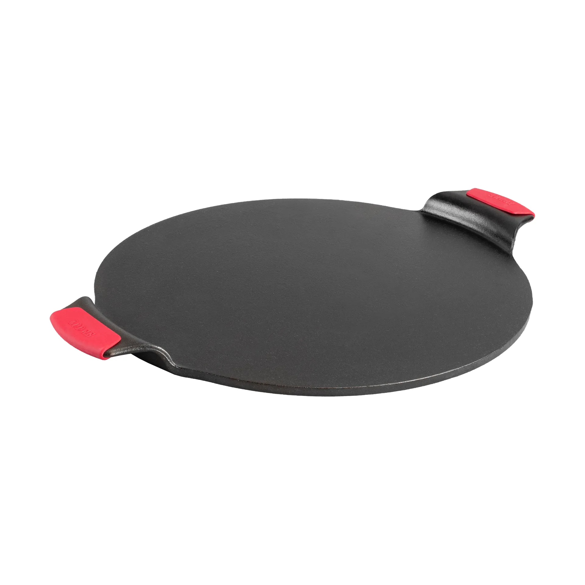 Pizzasteen met siliconen handvatten, Ø38 cm Lodge
