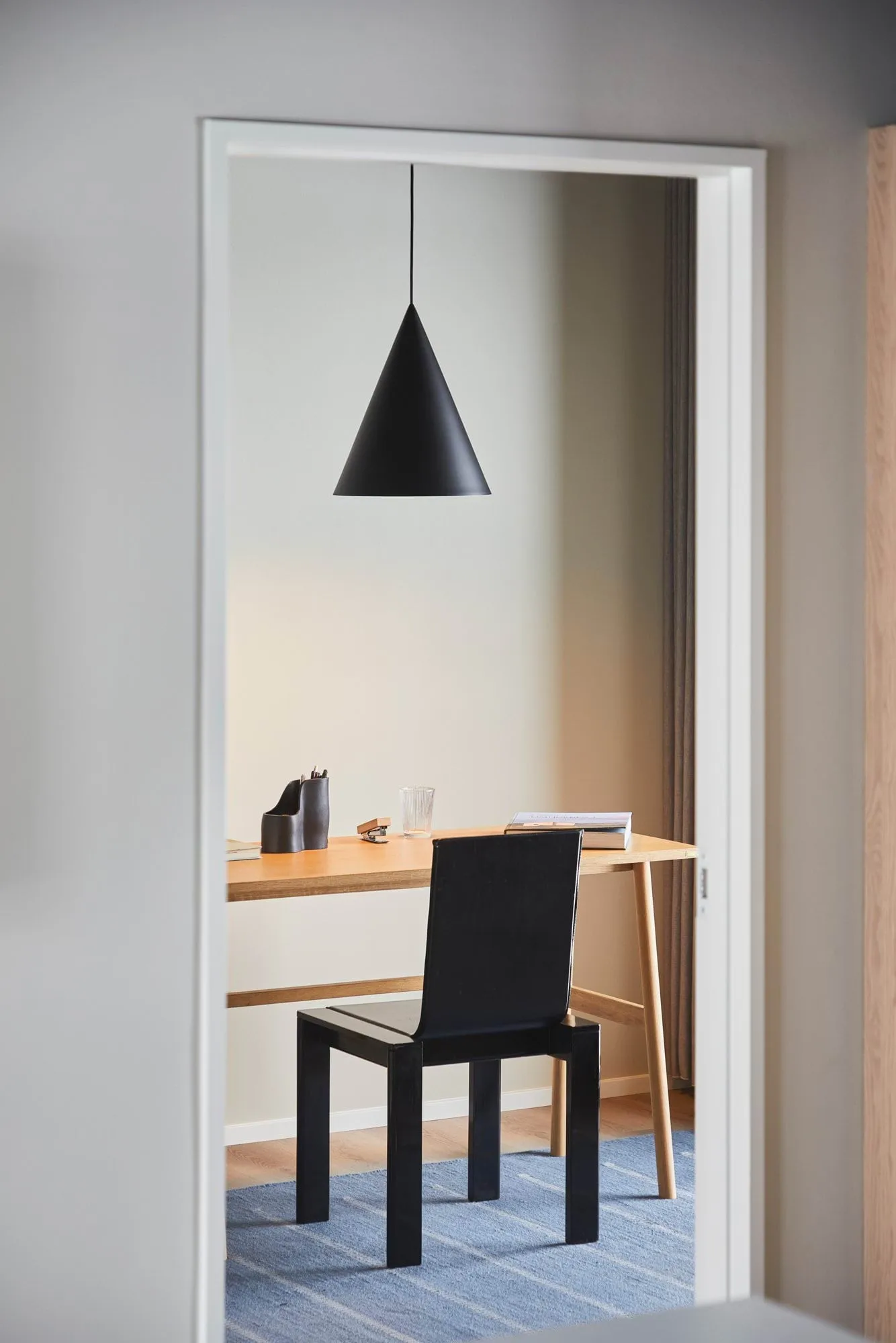Hanzu hanglamp, Zwart, Ø35 cm Loom Design