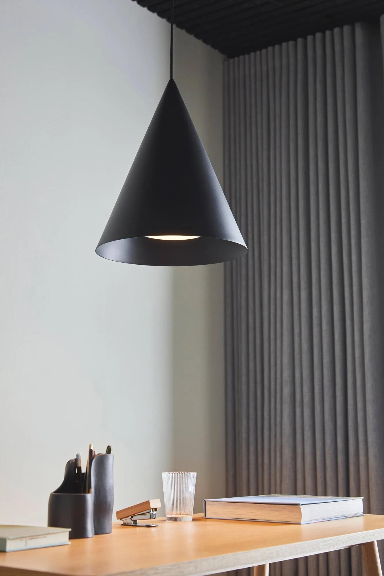 Hanzu hanglamp, Zwart, Ø35 cm Loom Design