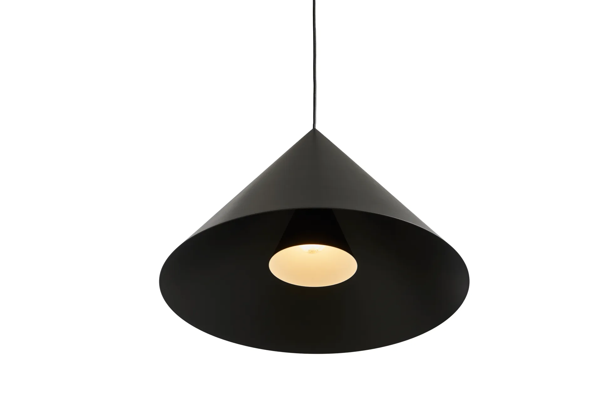 Hanzu hanglamp, Zwart, Ø55 cm Loom Design
