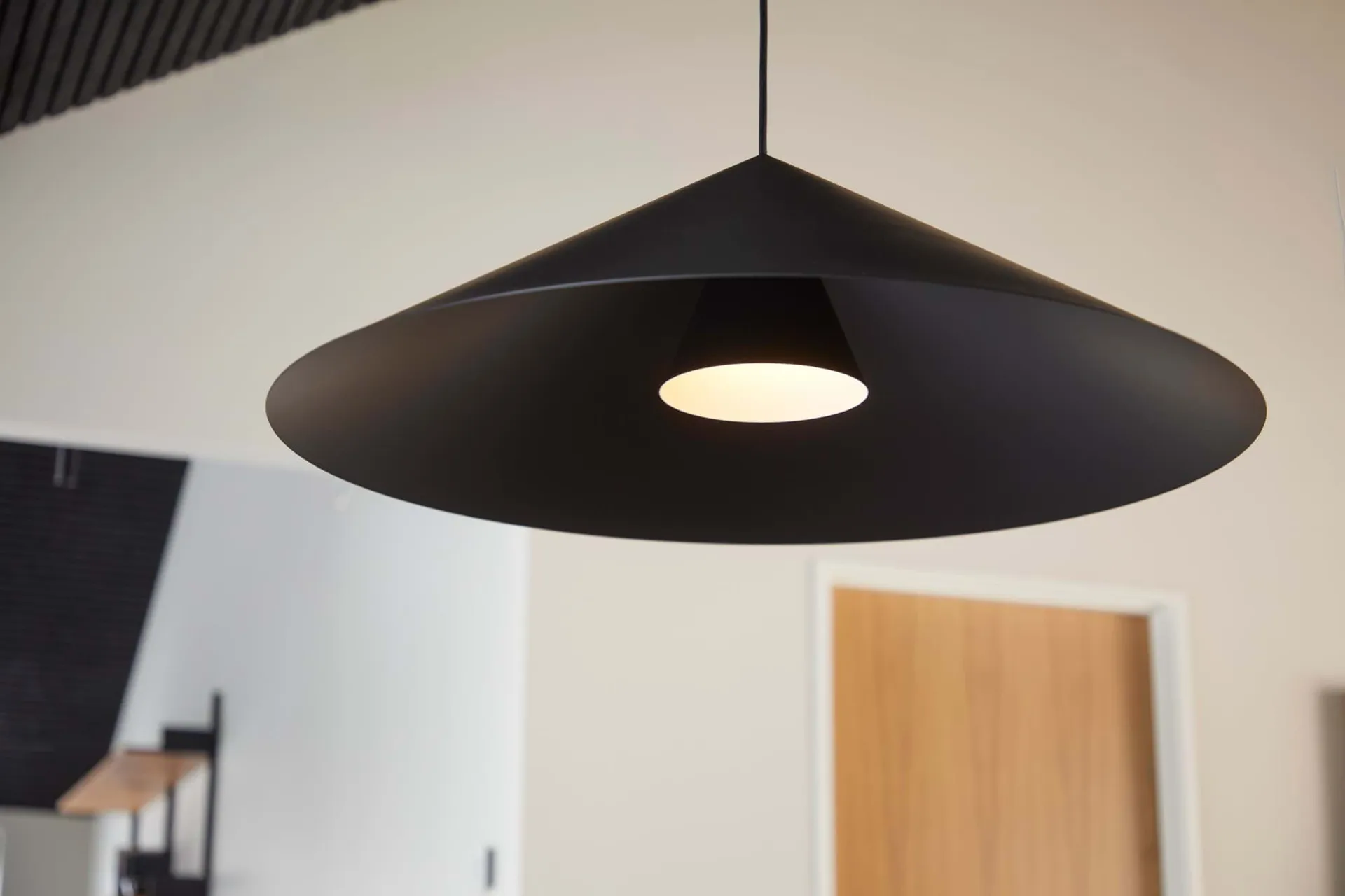 Hanzu hanglamp, Zwart, Ø75 cm Loom Design