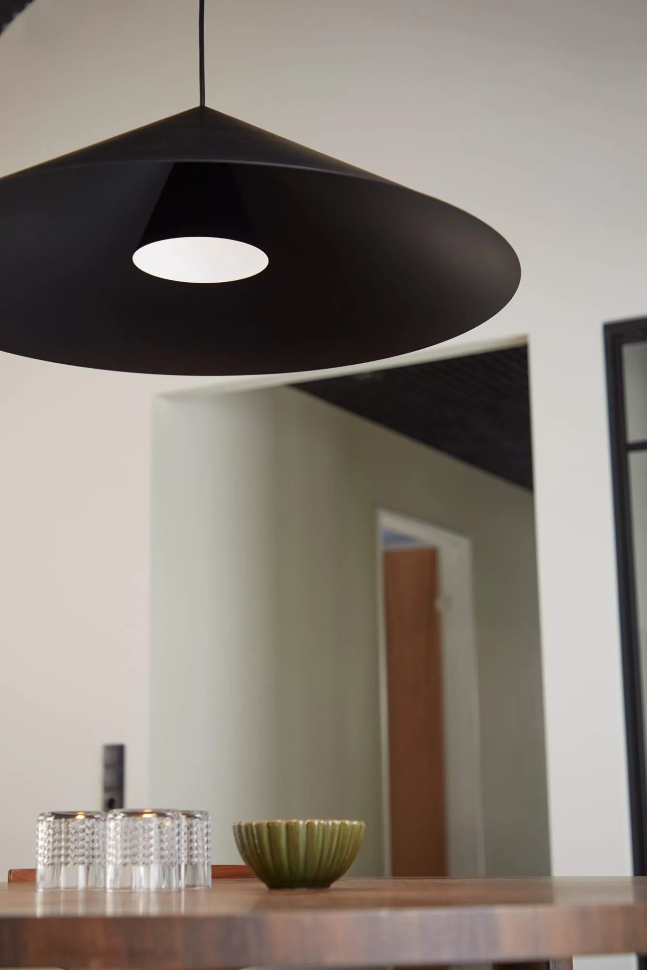Hanzu hanglamp, Zwart, Ø75 cm Loom Design