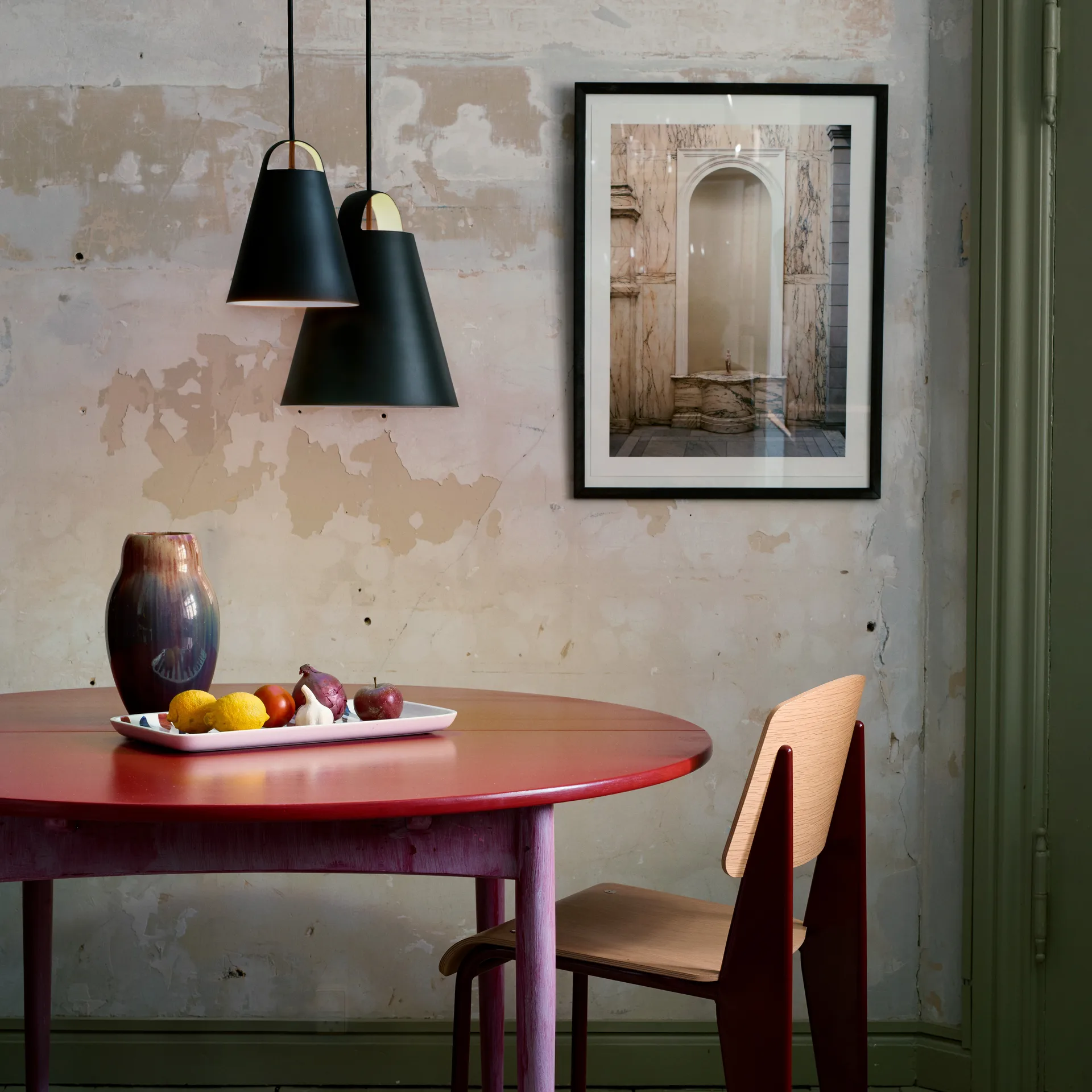 Above hanglamp Ø40 cm, Zwart Louis Poulsen