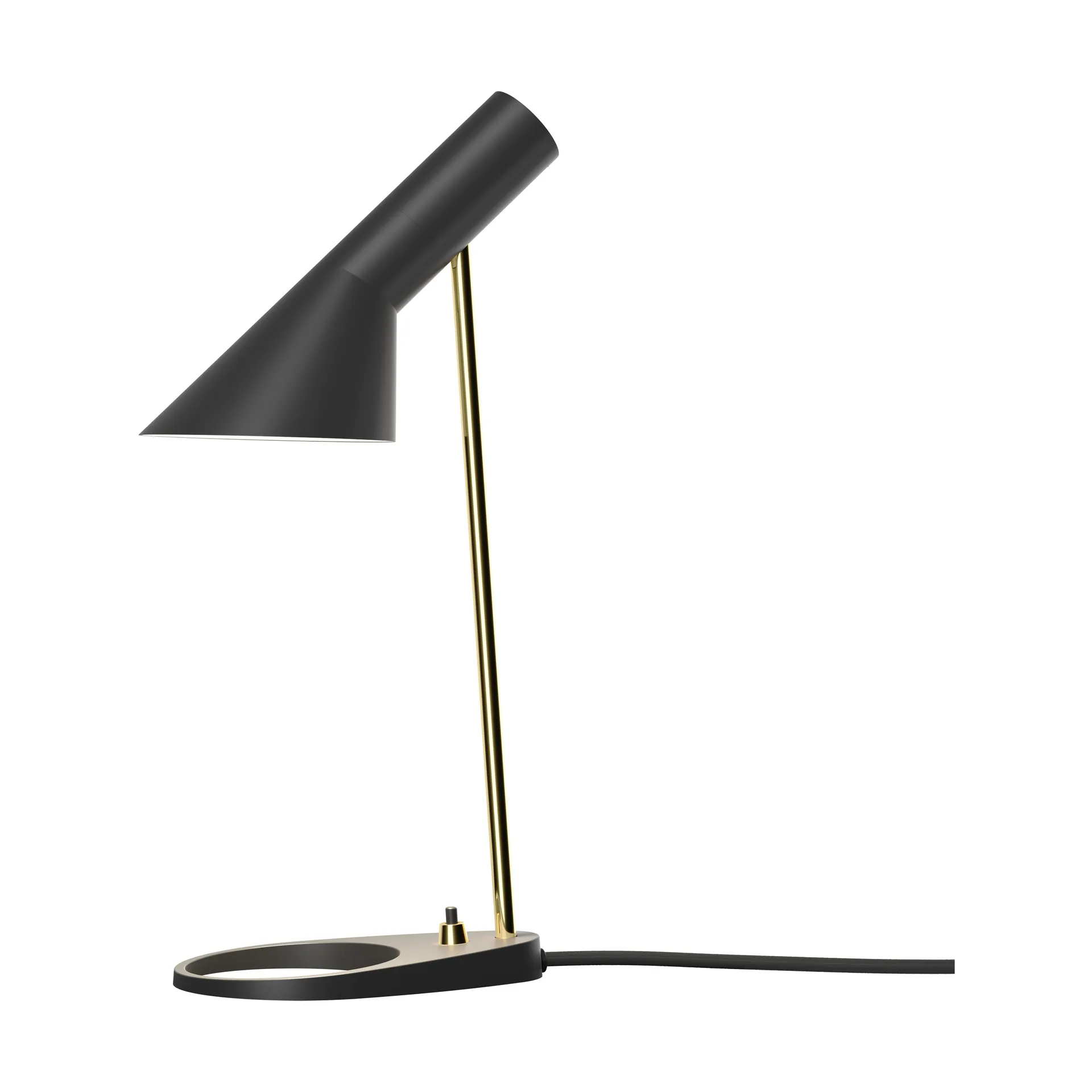 AJ MINI tafellamp, Brass-black Louis Poulsen