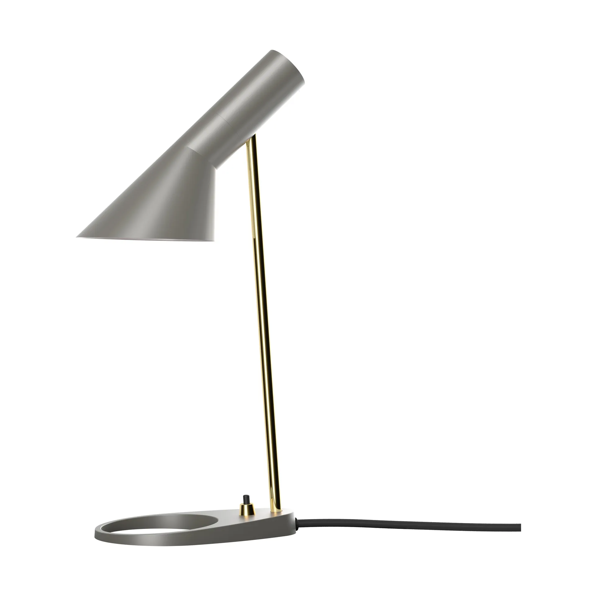 AJ MINI tafellamp, Brass-warm grey Louis Poulsen
