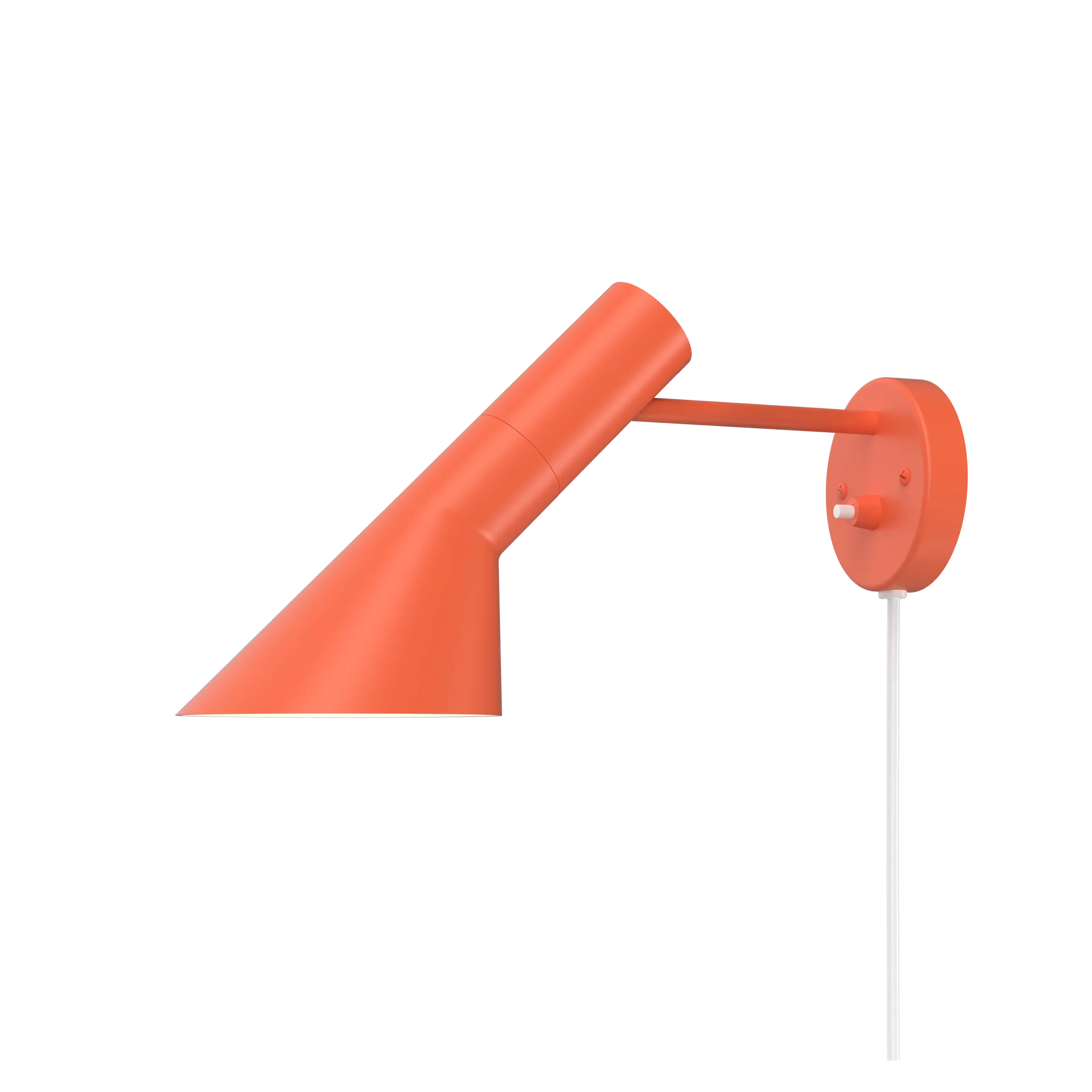 AJ muurlamp, Electric orange Louis Poulsen