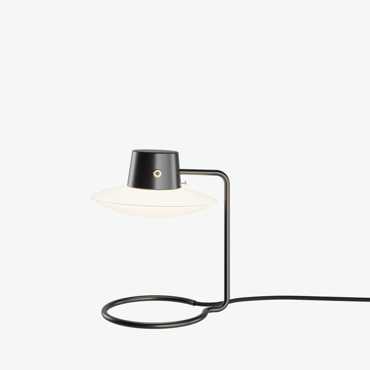 AJ Oxford tafellamp 28 cm zwart, Opaal glas Louis Poulsen