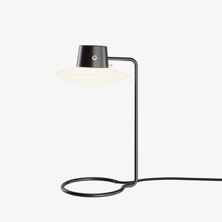 AJ Oxford tafellamp 41 cm zwart, Opaal glas Louis Poulsen