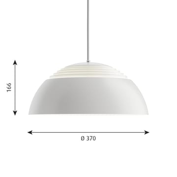 AJ Royal hanglamp Ø37 cm - Wit - Louis Poulsen