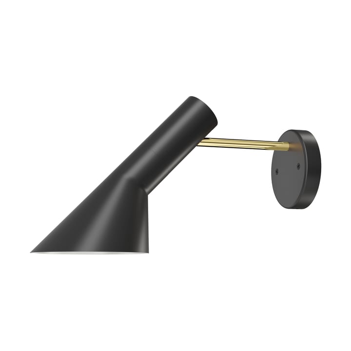 AJ wandlamp vaste installatie zonder schakelaar - Brass-black - Louis Poulsen
