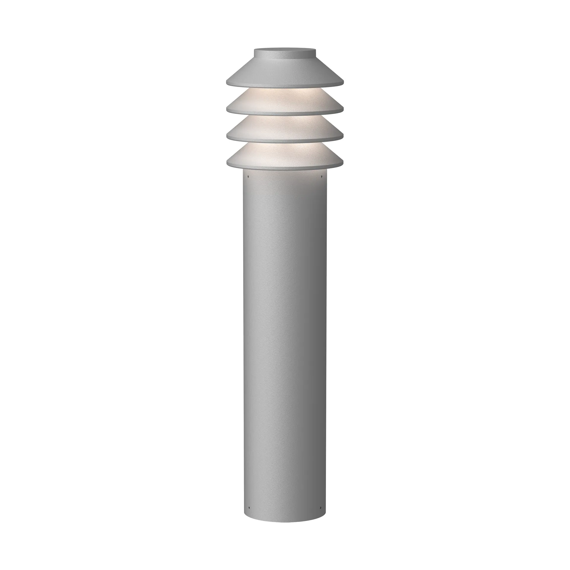 Bysted Garden paallamp 53 cm, Aluminium Louis Poulsen