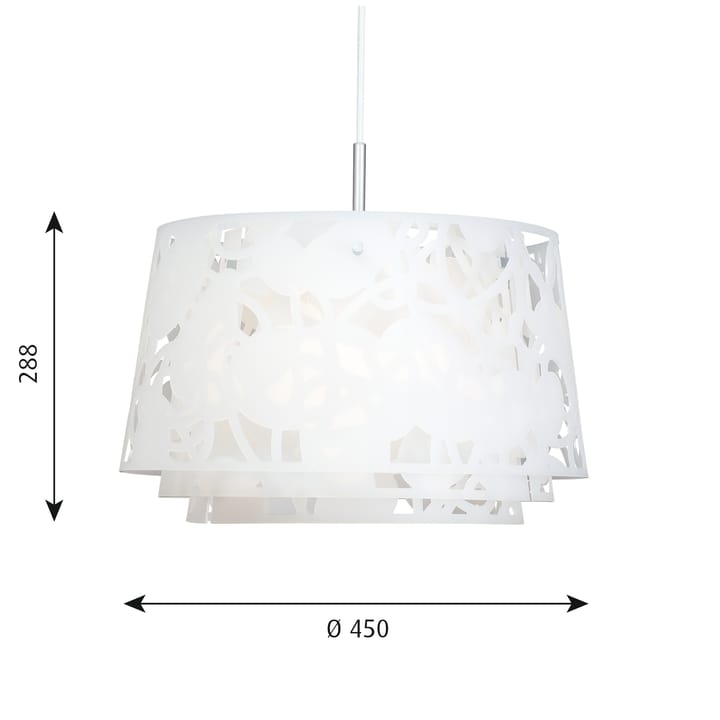 Collage hanglamp Ø45 cm, Wit Louis Poulsen