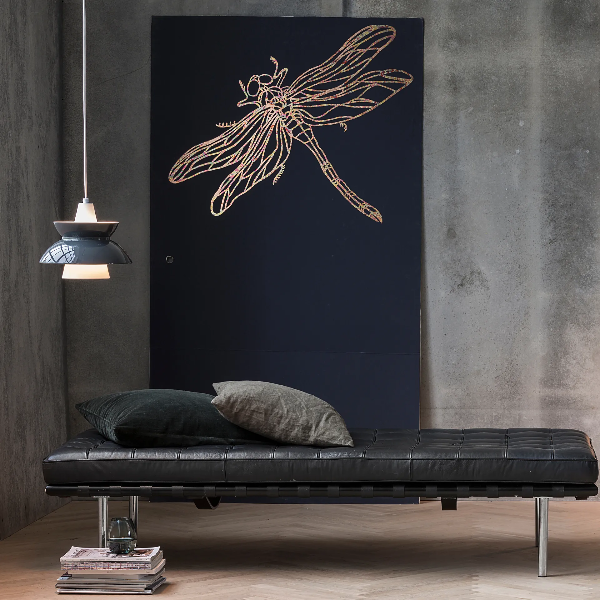 Doo-Wop hanglamp, Donkergrijs Louis Poulsen