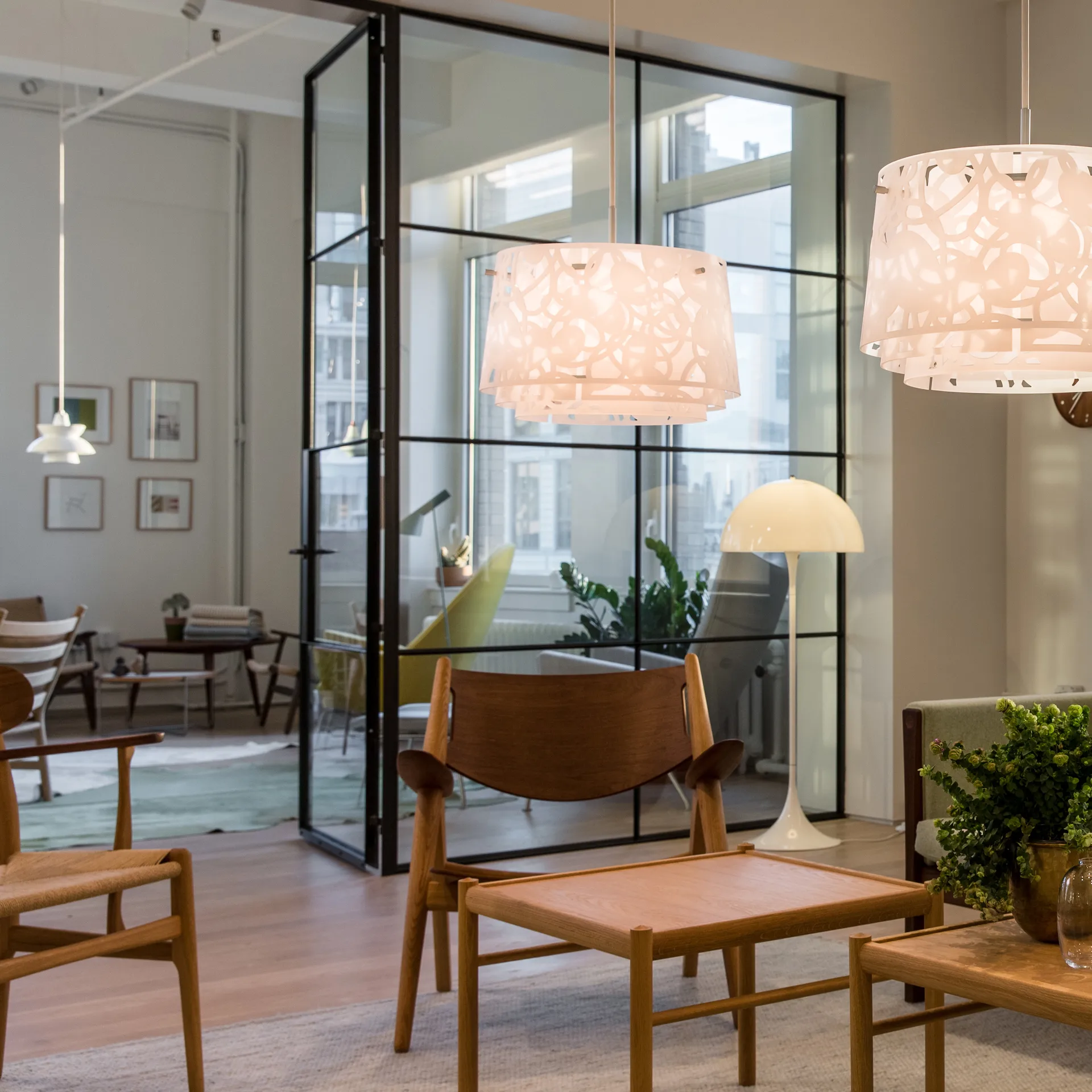 Doo-Wop hanglamp, Wit Louis Poulsen