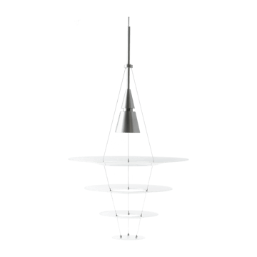 Enigma 425 hanglamp - Wit - Louis Poulsen