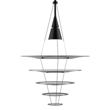 Enigma 545 hanglamp - Zwart - Louis Poulsen