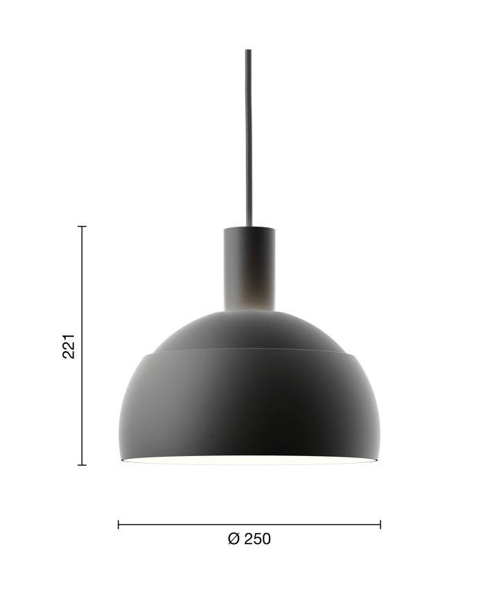 FJ Elements hanglamp Ø25 cm, Black Louis Poulsen