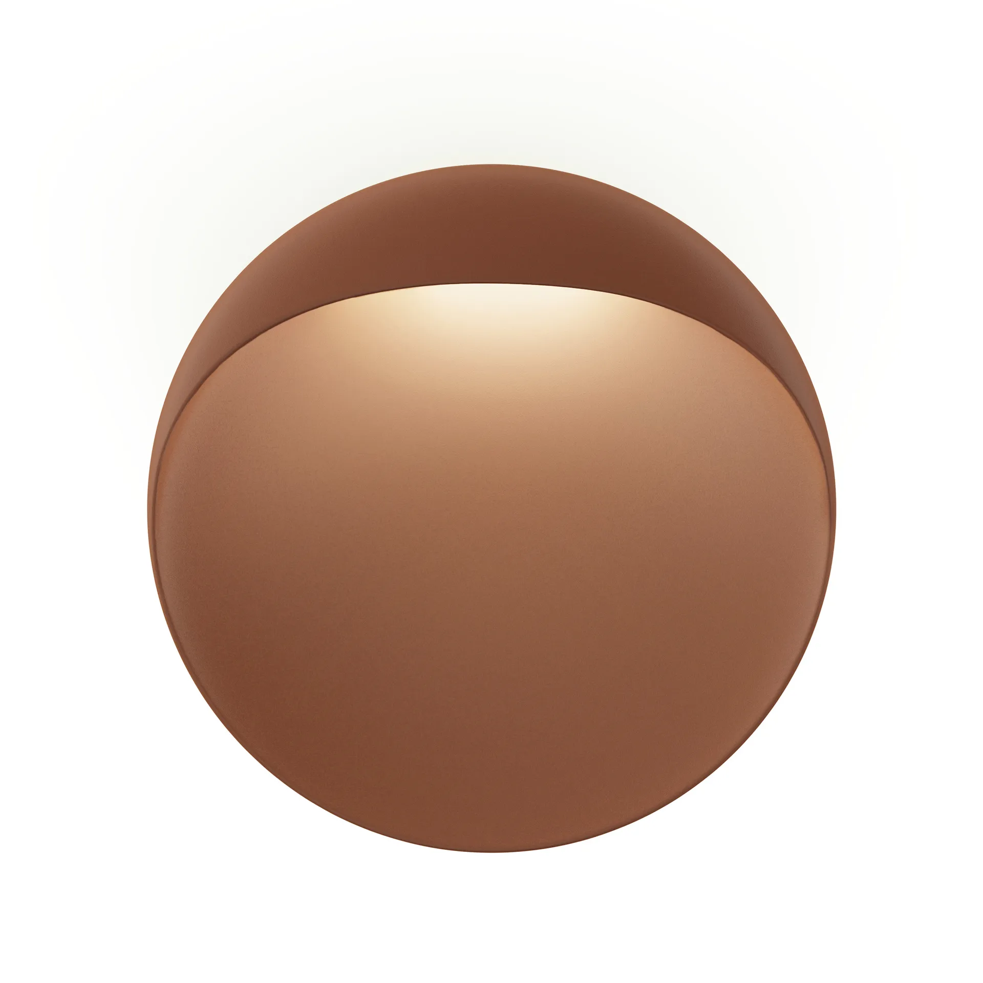 Flindt muurlamp Ø20 cm, Corten Louis Poulsen