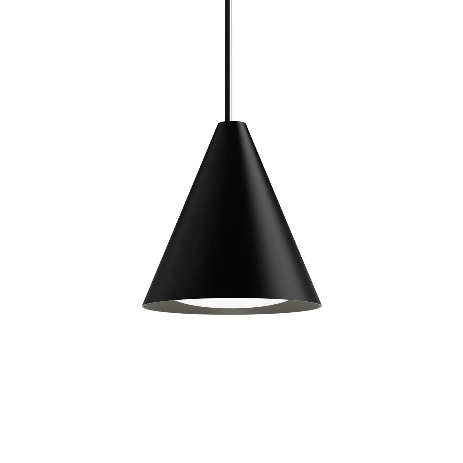 Keglen hanglamp Ø25 cm, Zwart Louis Poulsen