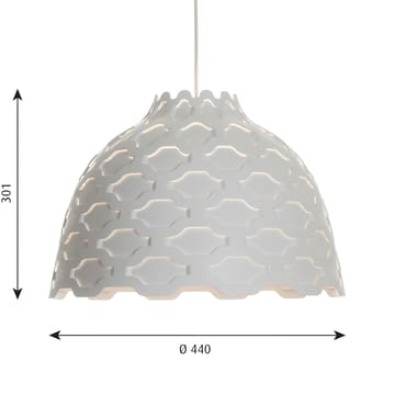 LC Shutters hanglamp Ø44 cm - Wit - Louis Poulsen